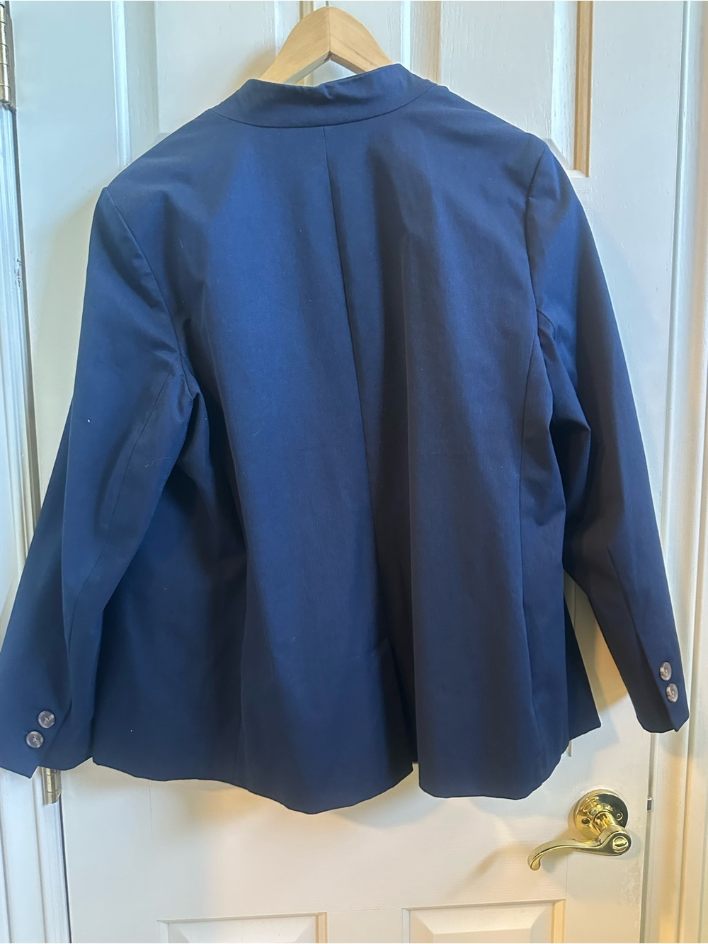 Old Navy Dark Blue Blazer Jacket - Picture 2 of 5
